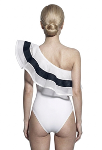 The Riviera Ruffle Bodysuit